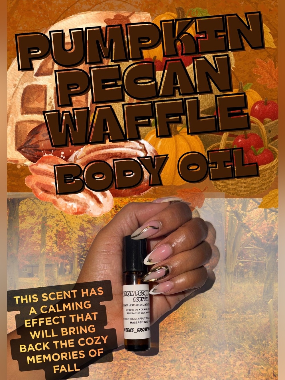 Pumpkin Pecan Waffle Body Oil